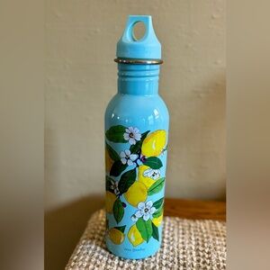 Vera Bradley Water Bottle Tumbler Lemon Grove Stainless Steel 25 Oz